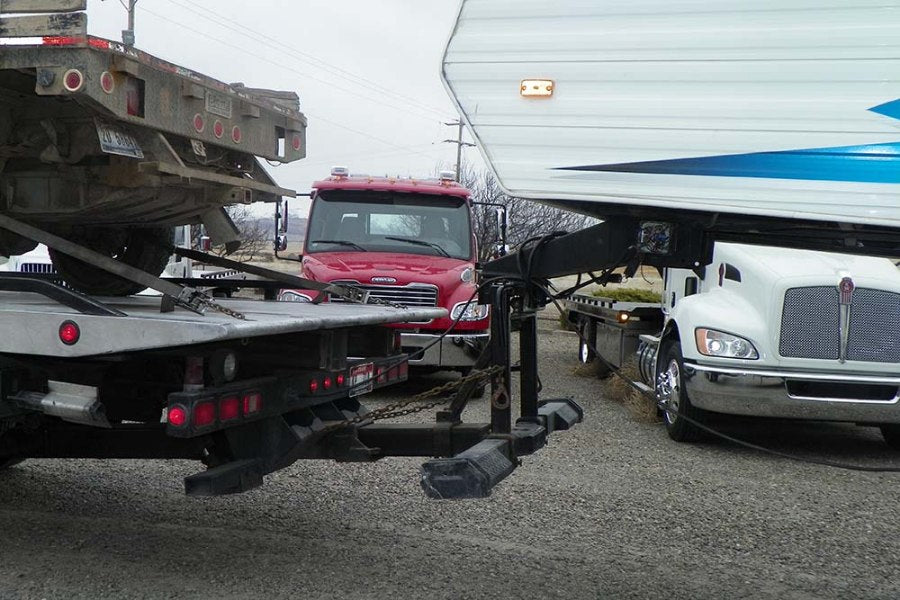 In The Ditch Fifth Wheel Power Hitch