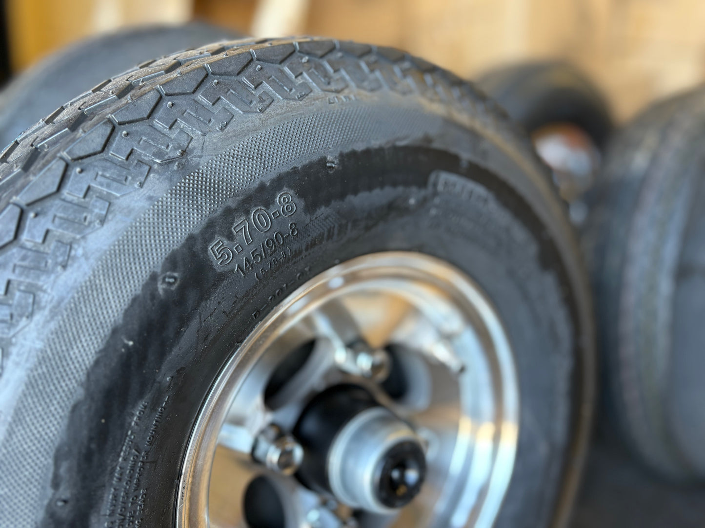 ITD Bundle - Extreme Duty 5.70 X 8 Dolly Set with Ratchet Straps and Lock Out Kit