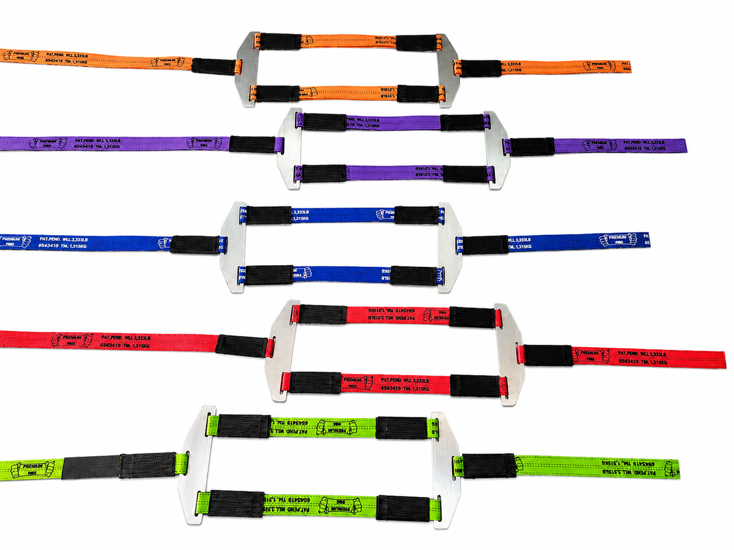 Race Car and High end vehicle Rear Spreader Bar and Strap Pack (Custom Hardware, made to order)