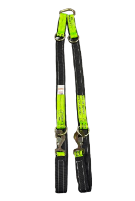 2 Stage Exotic V Strap bridle with Adjustable D Rings and Fully Reinforced with CODURA