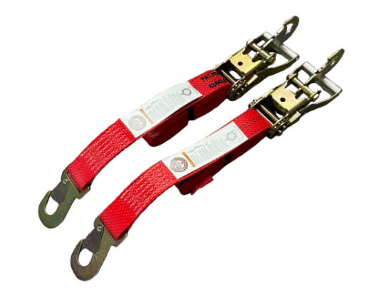 2 Pack Snap Hook Strap with Ratchet Handles