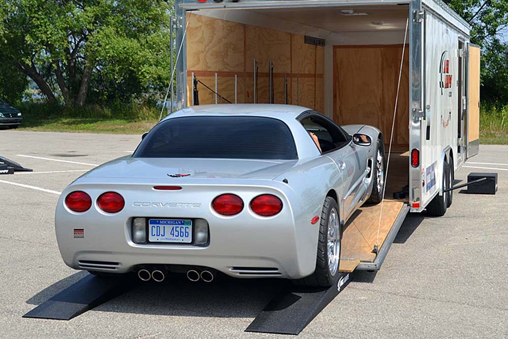 Low Profile Tow Ramps Trailer Ramp 7" H - 5.5 Degree Approach Angle