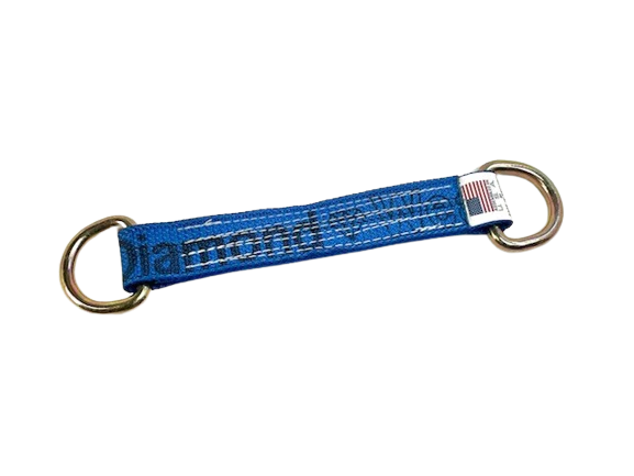 Dogbone Strap with Wire D-Rings