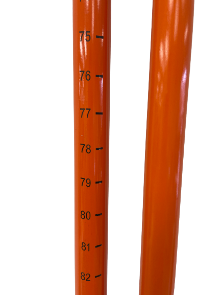 Red 15' (Heavy Duty) Telescoping Height Measuring Stick with 4' Arm