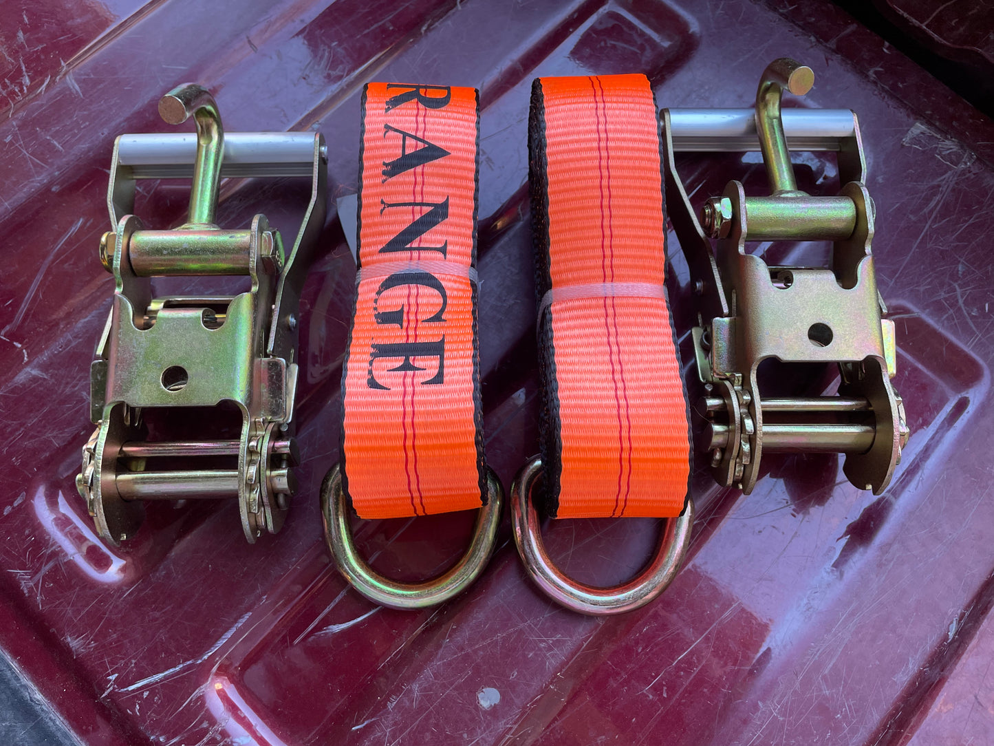 4pk D Ring & Finger Hook ratchet combo