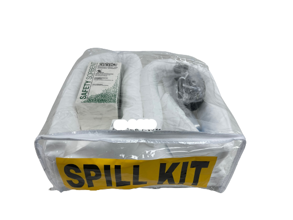 Spill Kit, Portable, Oil Only with shaker carton of Supersorbent