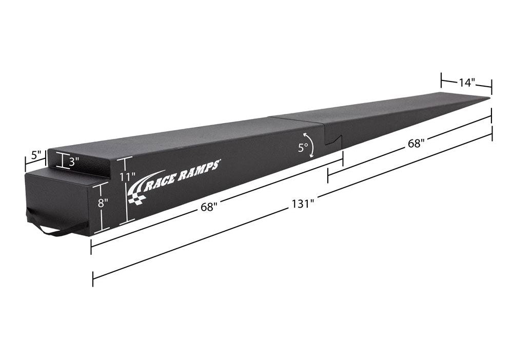 Race Ramps Two-Piece Trailer Ramp 11" H - 5.4 Degree Approach Angle