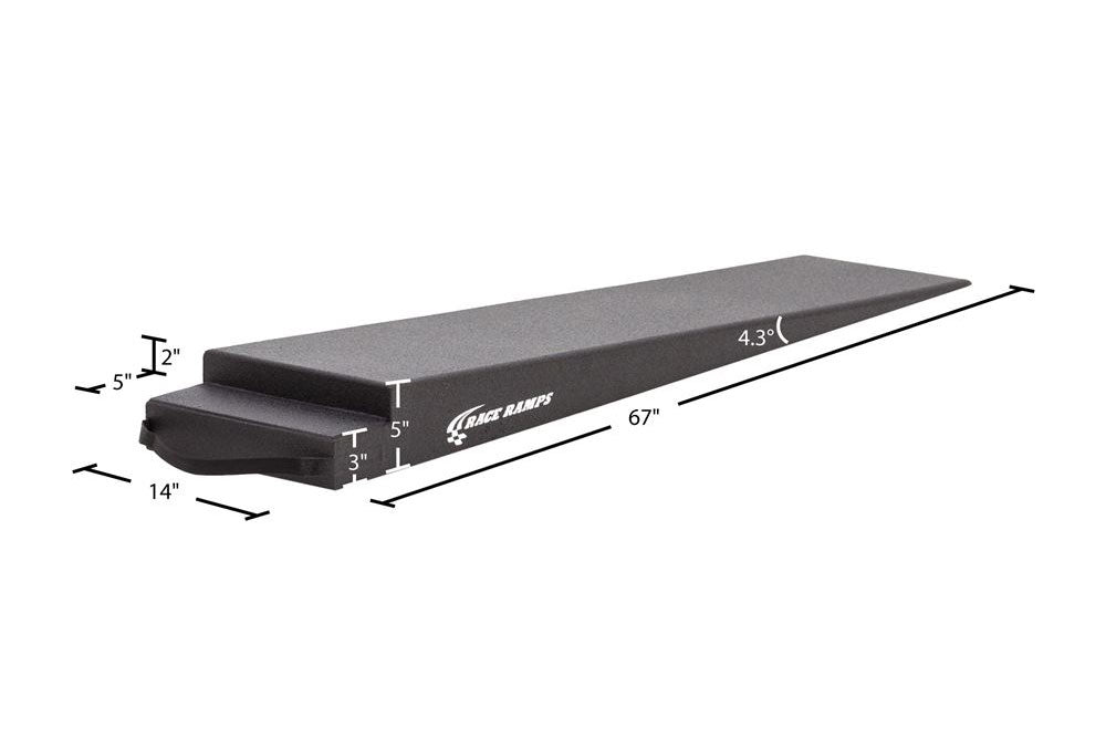 Race Ramps Trailer Ramp 5" H - 4.3 Degree Approach Angle