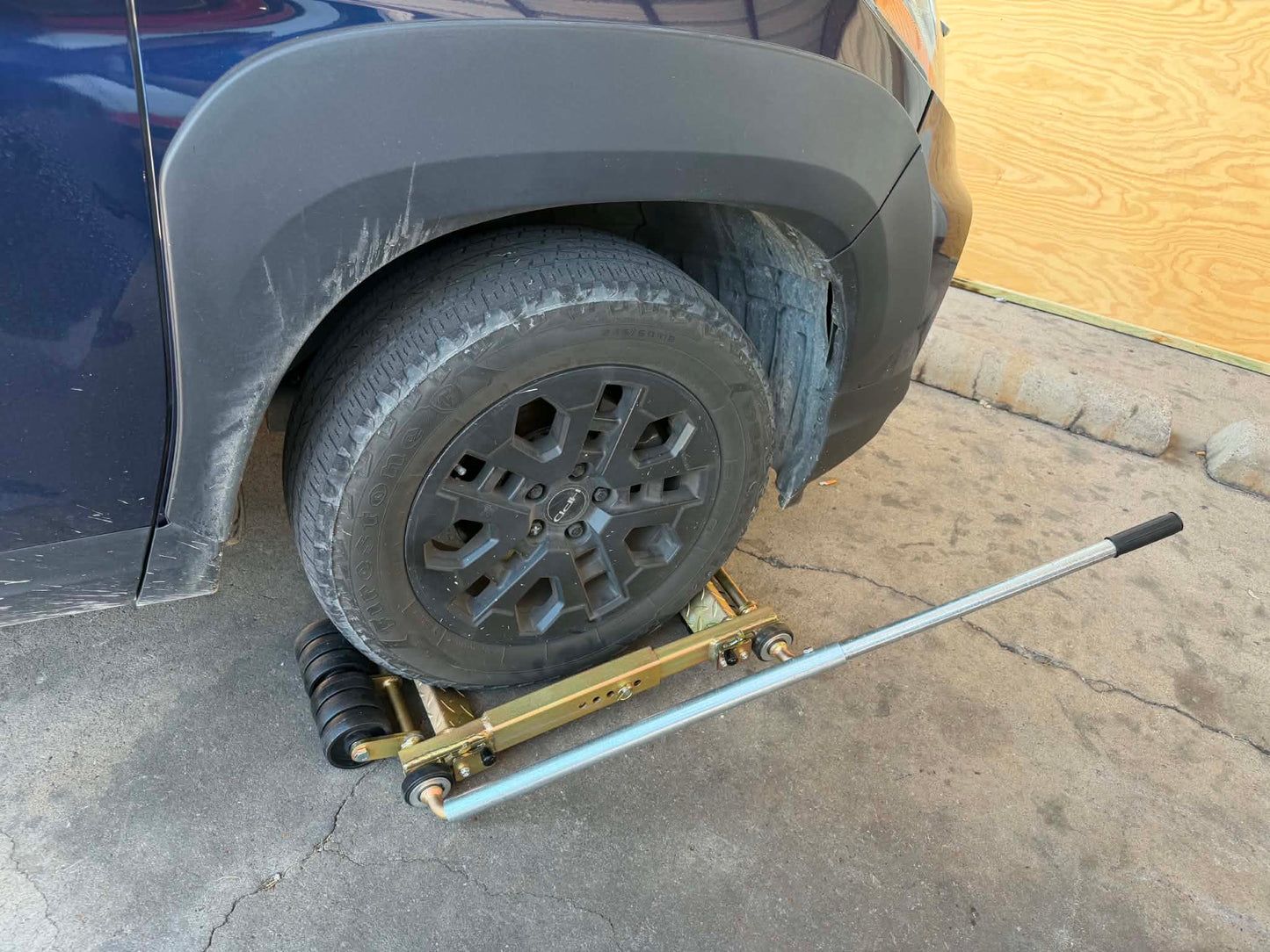 3 Ton Heavy Duty Crank over Repositioning Wheel Dolly