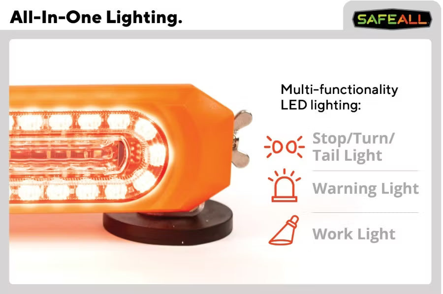 SafeAll Striker Tow Light - Lithium Battery