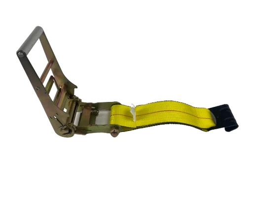 4" Professional Grade Ratchet Handle with 12" Strap and Flat Hook
