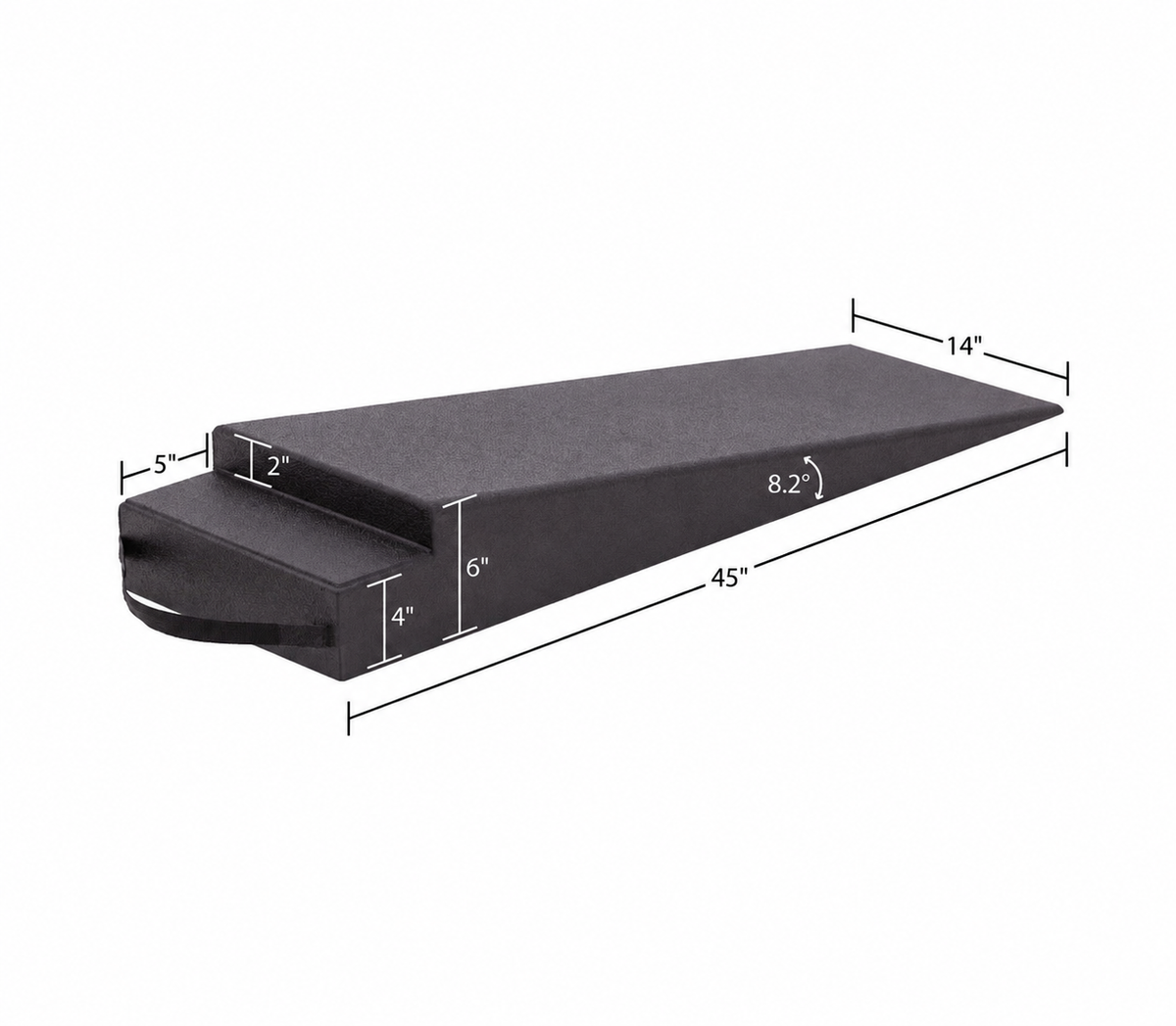 JRDG LOW PRO Tow Ramp 45"L X 14"W  6"H - 8.2 Degree Approach Angle (SET)