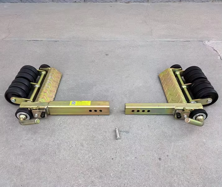 Heavy Duty Crank over Repositioning Wheel Dolly