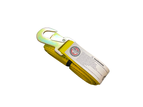 Wheel Lift Strap 2" X 10' PREMIUM WEB Snap Hook