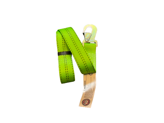 Wheel Lift Strap 2" X 10' PREMIUM WEB Snap Hook