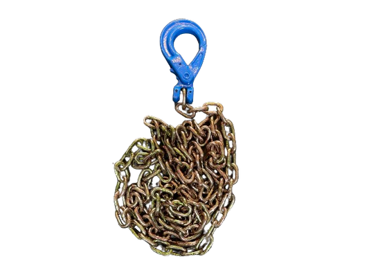 5/16" X 12' Chain with G80 Self Locking Hook