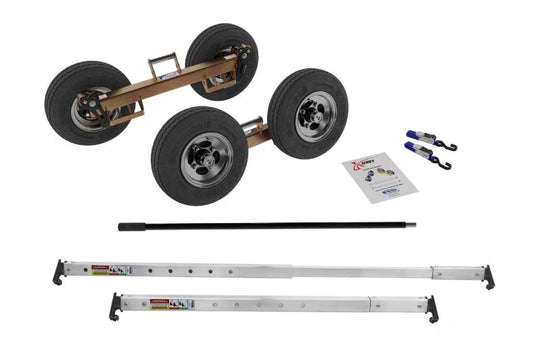 In The Ditch 4.8 X-Series SLX Dolly Sets Speed Lube ( Greaseable) Spindle (ZINC-PLATED)