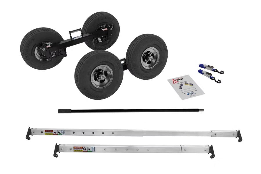 In The Ditch 5.7 X-Series SLX Dolly Sets Speed Lube (Greaseable) Spindle (Black Powder Coated)