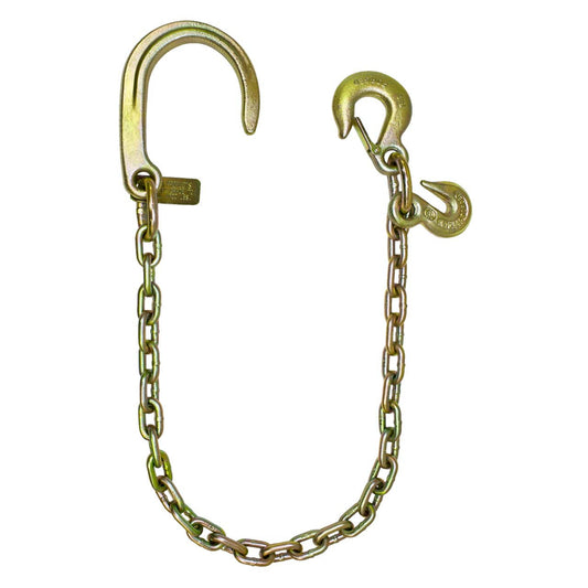 5/16" x 3' Grade 70 Grab, Slip, & 8" J Hook Ultimate Axle Chain