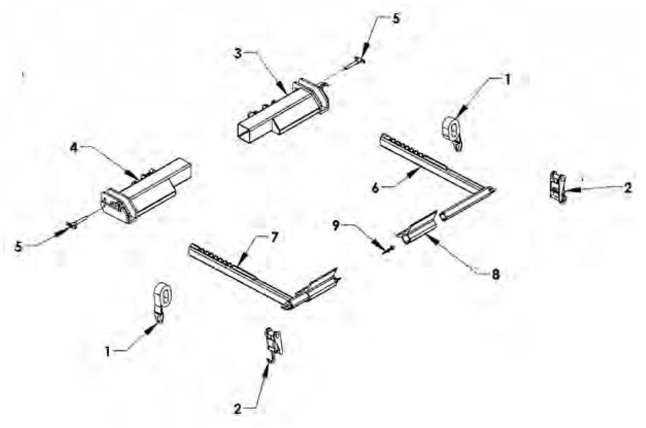 Miller T-Pin 3.5" for Wheel Grid
