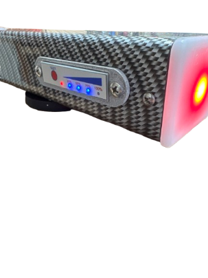 TowMate 21" Wireless Tow Light Carbon Fiber with LITHIUM Battery & Charge Meter