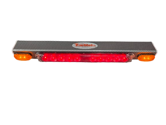 TowMate 21" Wireless Tow Light Carbon Fiber with LITHIUM Battery & Charge Meter