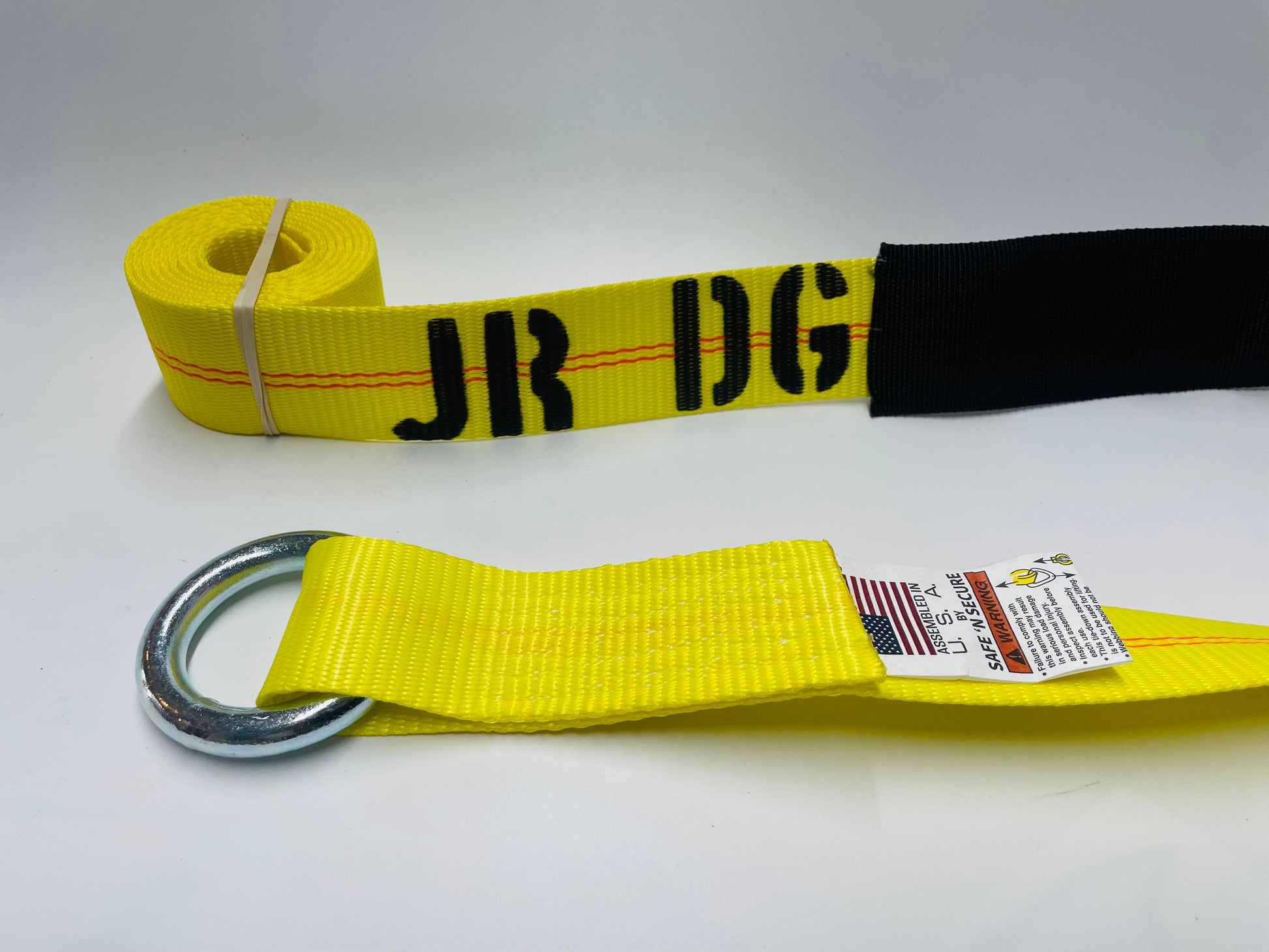 Yellow D Rings JR DG Yellow D Ring straps 2