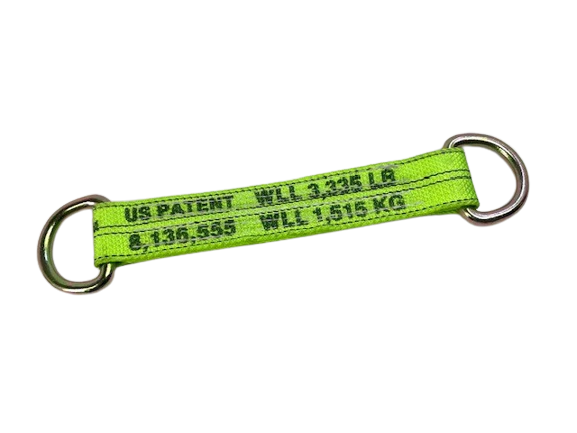 Dogbone Strap with Wire D-Rings