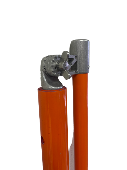 Red 15' (Heavy Duty) Telescoping Height Measuring Stick with 4' Arm