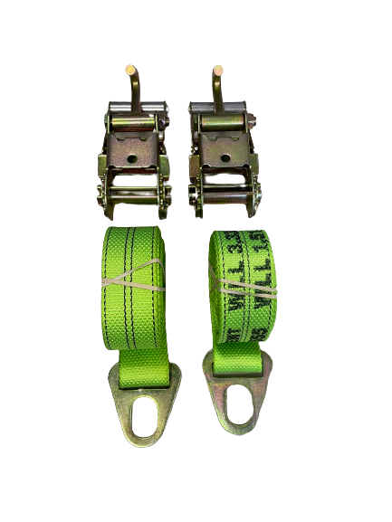 2pk Chevron straps and Finger hook ratchets