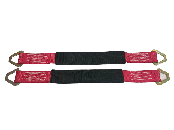 2PK Axle straps with Protective Codura Sleeve