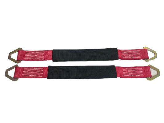 2PK Axle straps with Protective Codura Sleeve