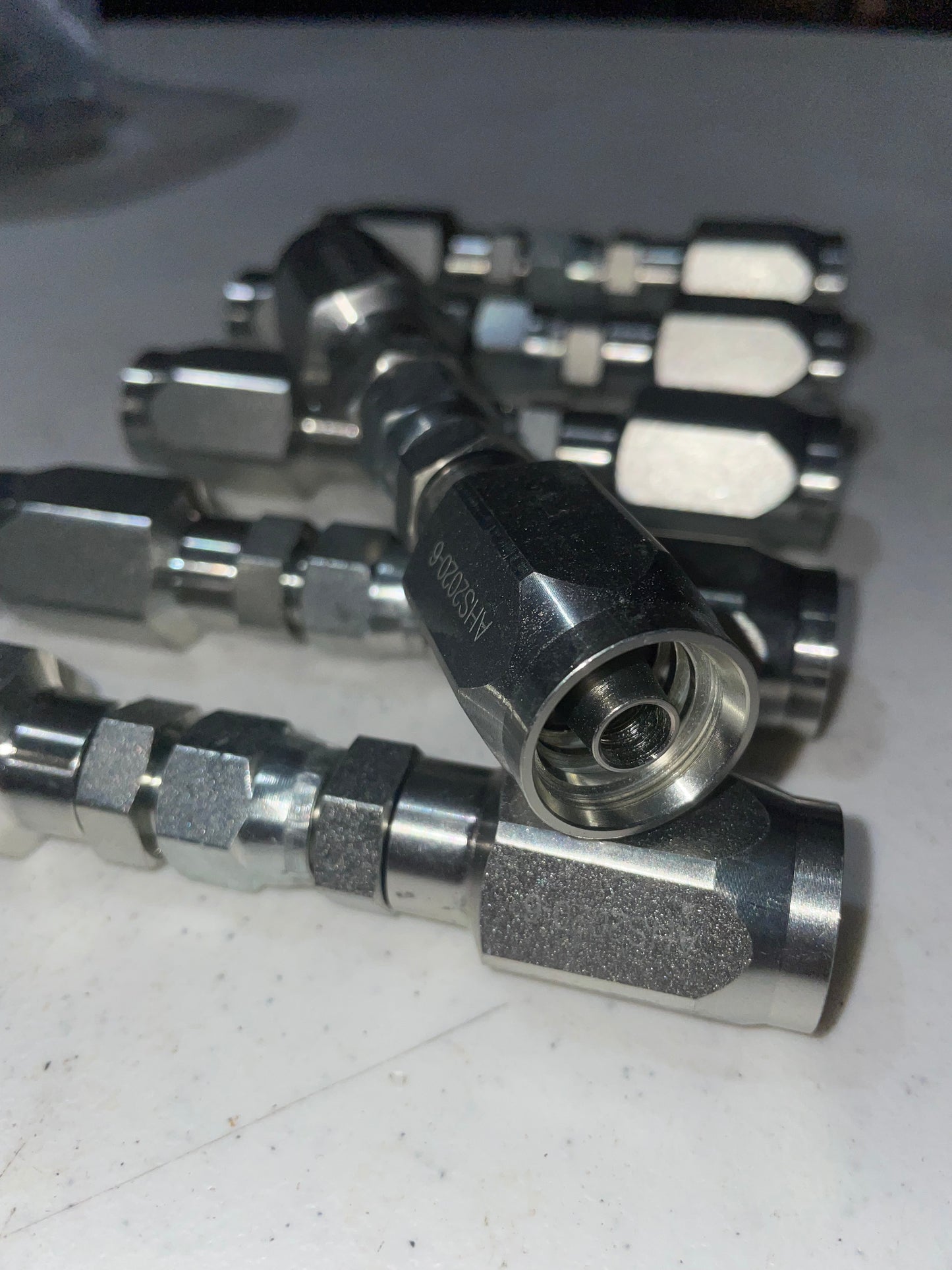 6 Pack of 3/8" Hydraulic Hose Field Repair kits