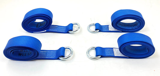 4PK 2" x 10' Diamond Weave Lasso Straps