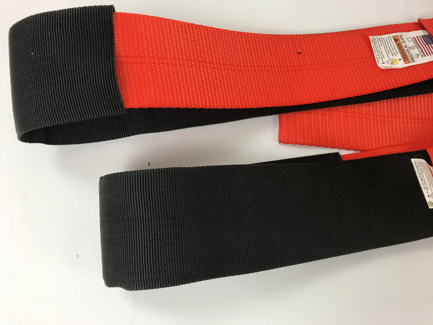2 Pack Underlift Tow Tie Down Straps with Ratchet handles