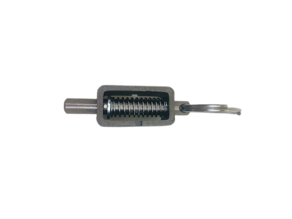 Long Weld-on Spring Lock with 5/8" Pin
