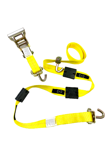 Swivel-J Ratchet Wheel strap FULL 10 foot w Tread Grabs