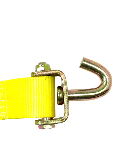 Swivel-J Ratchet Wheel strap FULL 10 foot w Tread Grabs